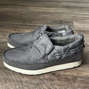 Sperry Women's Moc-Sider Moccasin Gray Size 8M 🔥